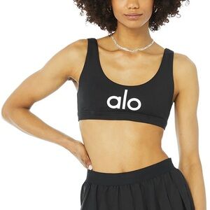 ALO Yoga Ambient Logo Sports Bra